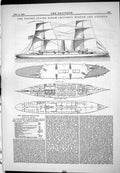 Old Engineering 1883 United States Steam Cruisers Ships Boston Atlant Victorian
