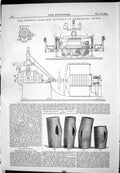 Old 1883 Siemens Electric Railway Zankeroda Mines Lead Pipes Strength Victorian