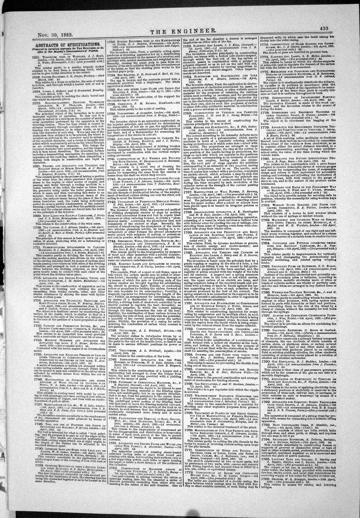 Old Engineering 1883 Calculation Continuous Girders Ende Walker Imray Victorian