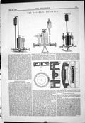 Old Print Empire Lubricator 1883 Maclaine Patent Perfect Piston Machinery 19th