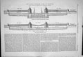 Antique Old Print 1884 Proposed Bridge London Kinipple Morris Cantilever Span