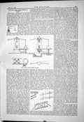 Antique Print 1884 Iron Steel Works Hungary Pfaff Testing Machine Reschitza