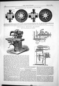 Old Brotherhood Elastic Coupling 1884 Universal Milling Machine Lipe Victorian