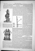 Old Northcott Patent Air Compressor Engineering 1884 Hydraulic Machin Victorian