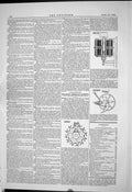 Old Print 1884 American Patents Dynamo Zenobe Spangler Clinton Ball Troy 19th
