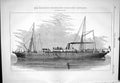 Old Antique Print Engineering 1884 Her Majesty Queen Cable Ship Monarch 19th