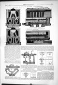 Old 1884 Livet Elephant Boiler Setting Walker Shouler Dennis Glazing Victorian