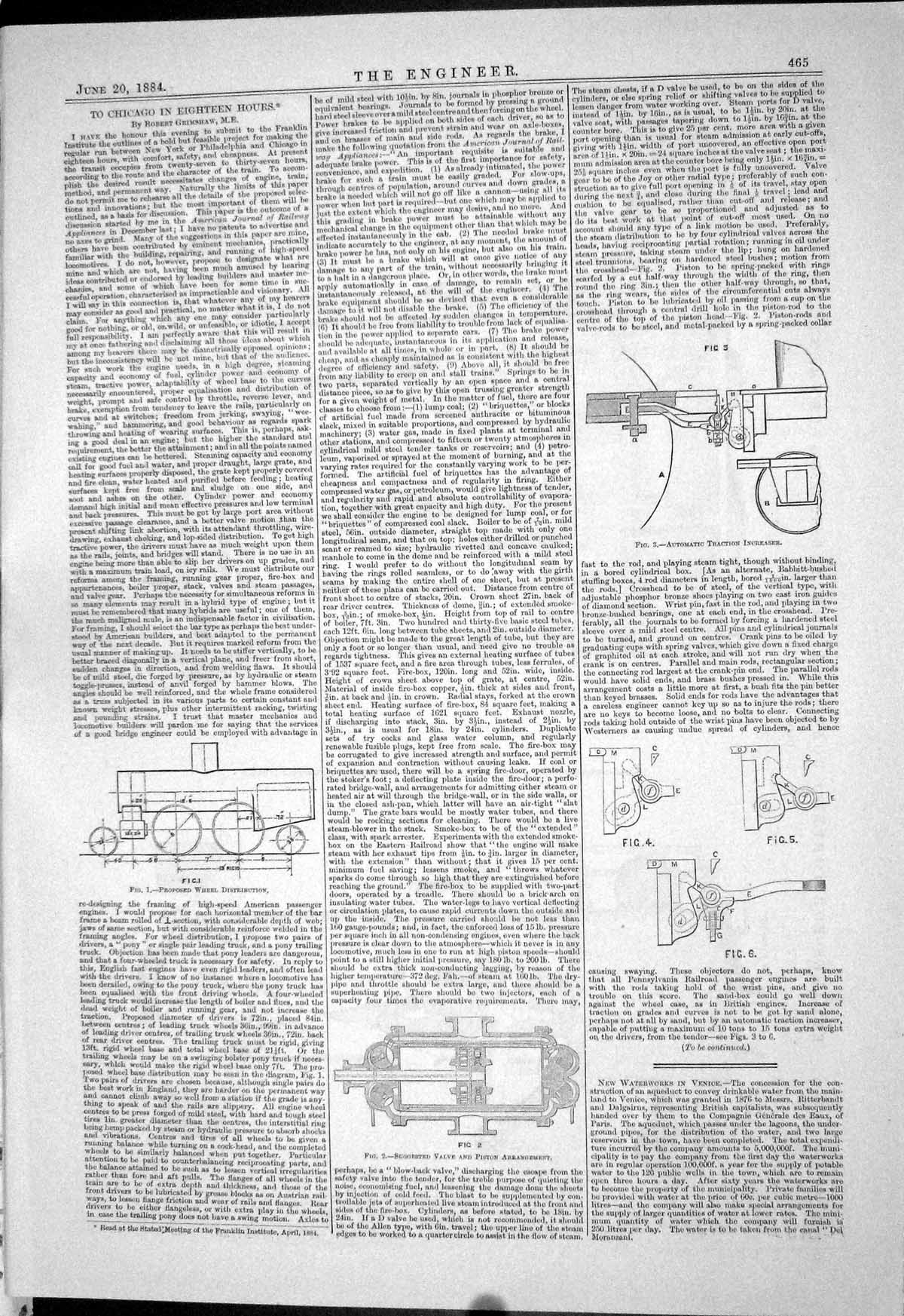 Antique Print 1884 Chicago Train Railway Engines Torpedo Boats Russia Swain