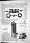 Old 1884 Thomson Screw Shaft Coupling Kirkaldy Distiller Kahl Kortum Victorian