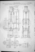 Old Russian Torpedo Boats Diagrams Engineering 1884 Air Circulating P Victorian