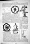 Old Spring Wheel Valve Gear Dredger Domestic Motor Burrell Hornsby 18 19th