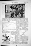 Old *6286 Testing Laboratory Cooper Hill College Unwin Micrometer Cra