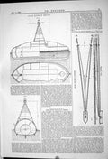 Old Print *6164 Gas Light Buoy Engineering Parachute Hydraulic Motor 1883
