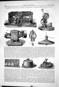 Old *6310 Weston Electric Light Apparatus Philadelphia Exhibition 188