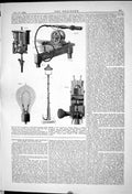 Old Print Municipal Sanitary Surveyors Engineers Engineering Seller 1883 19th