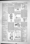 Old American Patents Steam Engine Valve Gear Carricaburu Uren Snow 18 19th