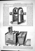 Old *6124 1883 International Health Exhibition Maignen Water Softenin