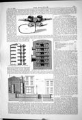 Antique Print Continental Cable Company Main Supports Dry 1883 Gunboat Nile