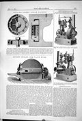 Old *6284 Taylor Piston Packing Rotary Shears Hett Pump 1883 Electro-