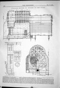 Old *6300 Turner Boiler Knight Cross Birkenhead 1883 Illustration Des