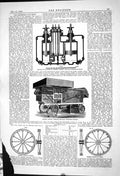 Old *6184 Horsnby Compound Machine Thrashing Wheel Garrett Crop Cut
