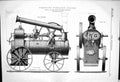 Old *6152 Sketches 1883 Three Horse-Power Portable Engine Marshall No