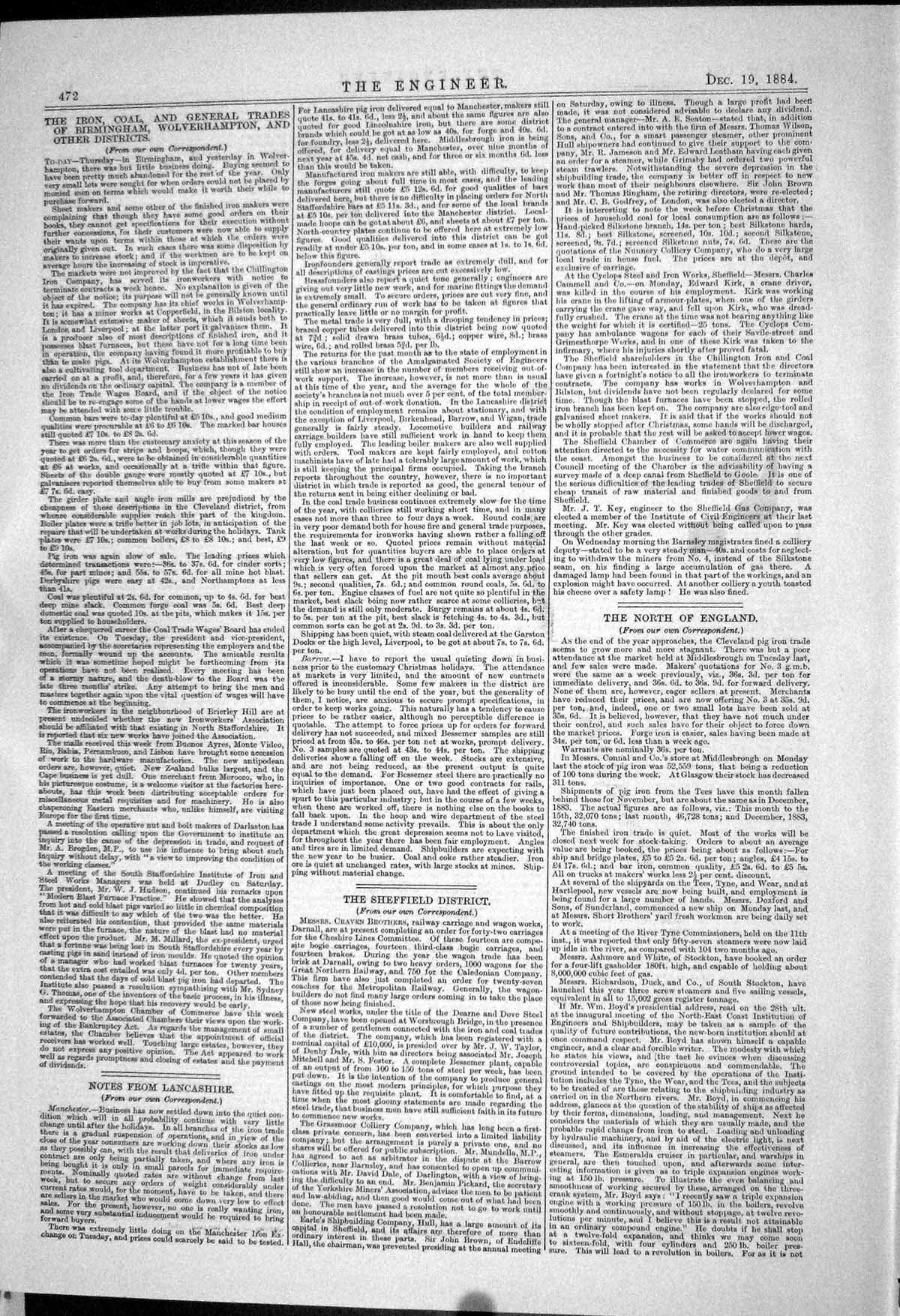 Antique Old Print Metric System Enforced 1883 Engerts Blowpipe Flame Furnace