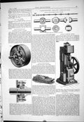 Old 1885 Jamieson Shaft Coupling Davey Domestic Motor Ballast Unloade Victorian