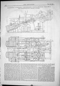 Antique Print Alexander Shanks 1885 Surface Condensing Paddle-Wheel Engines