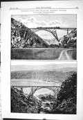 Old Bridge Blaauw Krantz Ravine Ende Max 1885 Spencer Keyway Schrabet Victorian