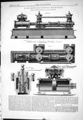 Old High-Pressure Pumping Machinery Engineering 1885 Hayward Tyler Lo Victorian