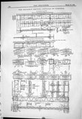 Old Engineering 1885 Hooghly Bridge Details Girders Cantilever Railwa Victorian