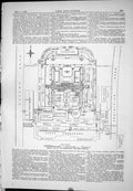Antique Print 1885 General Plan International Inventions Exhibition Gallery