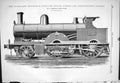 Antique Print Webb M.I.C.E. Crewe 1885 Compound Engine London Railway Train