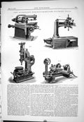 Old Print 1885 Hulse Machine Tools Twelve-Pounder Gun Carriage Inventions 19th
