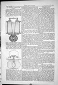 Old 1885 Inventions Exhibition War Material Cistern Lamps Cutta Perch Victorian