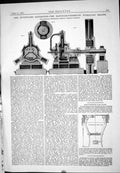 Old 1885 Hastie-Brotherhood Hydraulic Engine Self-Fastening Coal Plat Victorian