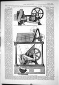 Antique Old Print 1885 Marsden Hammer Stone Crusher Elevator Screen Machinery