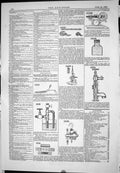 Old 1885 American Patents Wallace Foulds Lowrie Christie Instruments Victorian