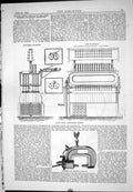 Old 1885 Patent Spiral Candle-Making Anderson Gallwey Amos Smith Kitt Victorian