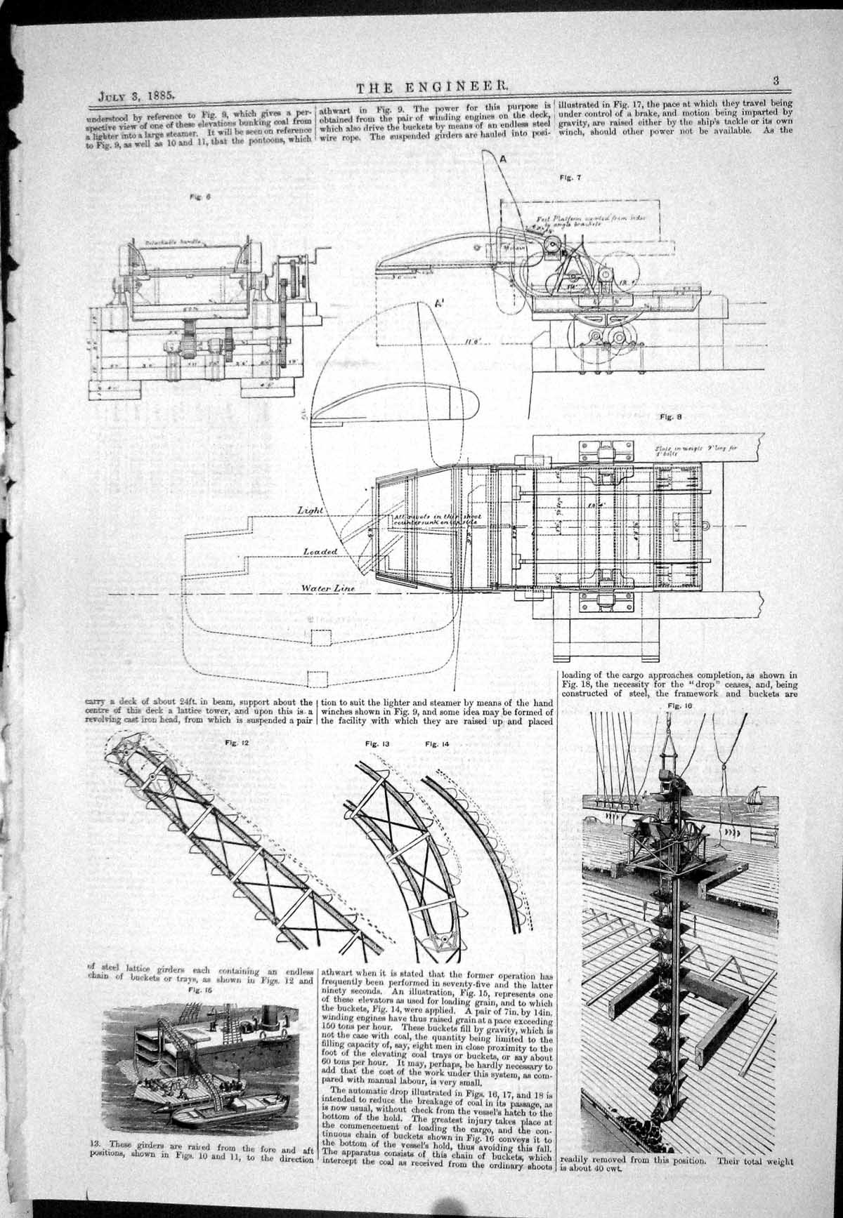 Old 1885 Steam Boilers Thurston Explosive Energy Engineering Girders Victorian