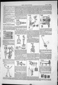 Old Print 1885 American Patents Steam Governor Killip Water Gauge Ochwadt 19th