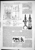 Old 1885 Schwackhofer Calorimeter Patterson Corn Planter Cheap-Horse Victorian