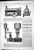 Old 1885 Robey Engine Richardson Electric Regulator Arrowsmith Propel Victorian