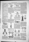Old Print 1885 American Patents Lubricator Schmitt Steam Condenser Barber 19th
