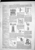 Old 1885 American Patents Compound Steam Engine Turner Cartridge Lyma Victorian