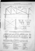 Old 1885 Central Indian Railway Contracts Smithy Roflood Rock Removal Victorian