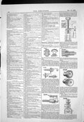 Old Print 1885 American Patents Rotary Cutter Wilbur Hubbard Turning Tool 19th