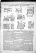 Old 1885 Water-Tube Boiler Successful Development Engineering Diagram Victorian