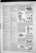Old 1885 American Patents Gas Engine Baldwin Crank Bogert Odgers Lind Victorian